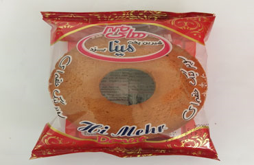 کیک حلقه ای نارگیلی