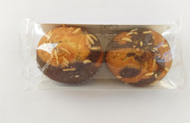 کیک دوقلو خلال بادام 